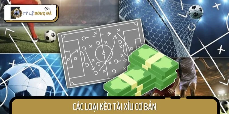 Các loại kèo tài xỉu cơ bản