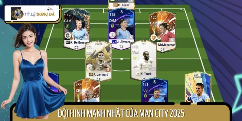 Đội Hình Mạnh Nhất Của Man City 2025 – Thay Máu Để Trở Lại